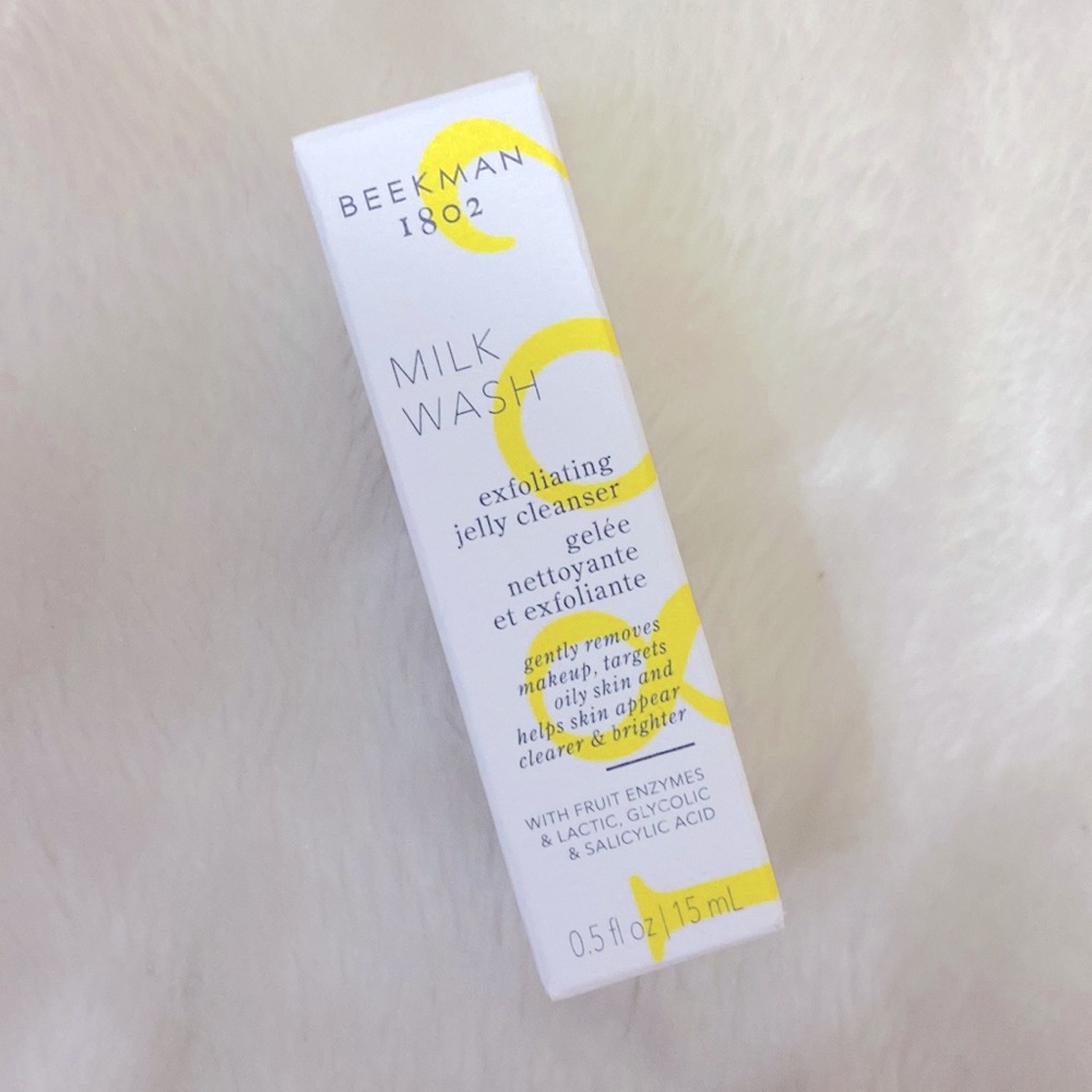 Beekman 1802 milk wash | exfoliating jelly cleanser